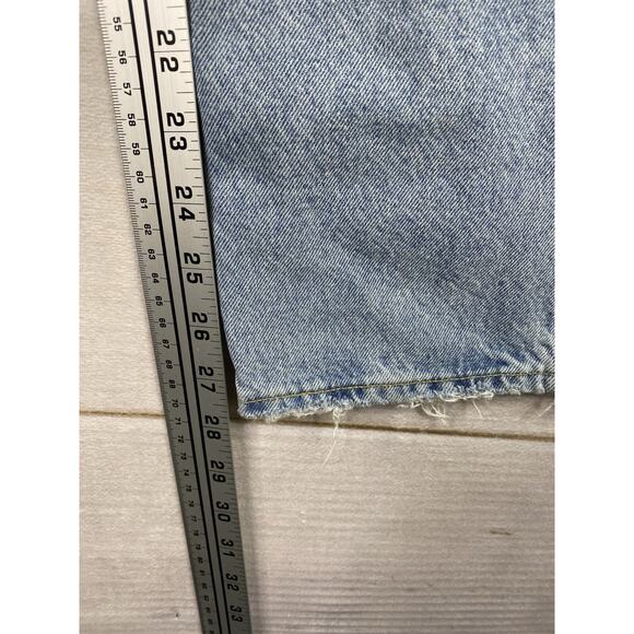 Citizens of Humanity Jeans Charlotte Womens Sz 29 Button Fly Distressed Denim - Picture 8 of 13
